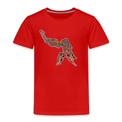 Kinder Basic T-Shirt Phyllocrania paradoxa male - Rot
