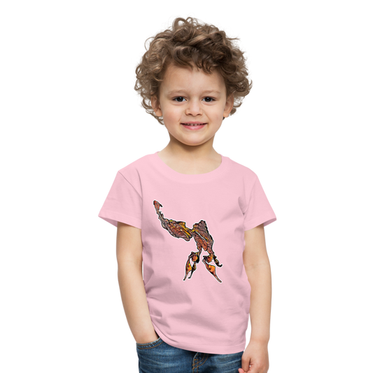 Kinder Basic T-Shirt Phyllocrania paradoxa male - Hellrosa