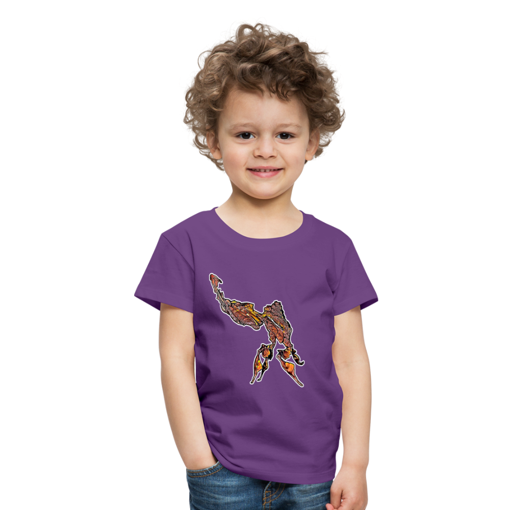 Kinder Basic T-Shirt Phyllocrania paradoxa male - Lila