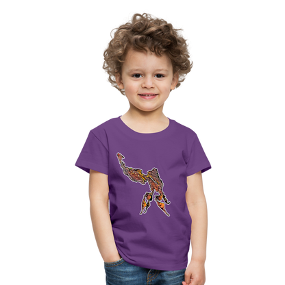 Kinder Basic T-Shirt Phyllocrania paradoxa male - Lila