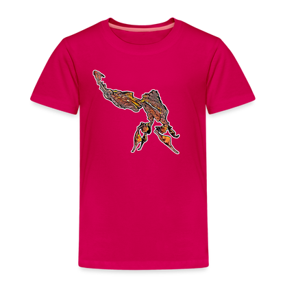 Kinder Basic T-Shirt Phyllocrania paradoxa male - dunkles Pink
