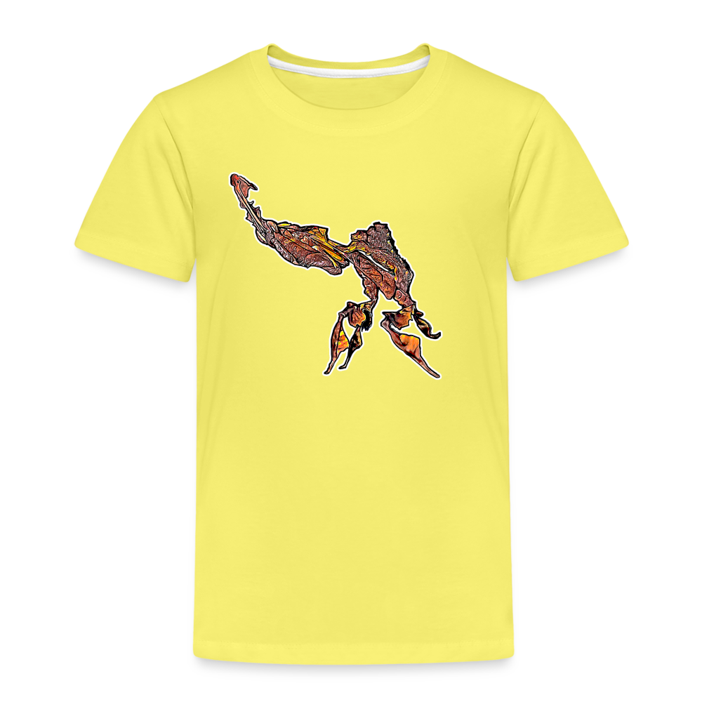 Kinder Basic T-Shirt Phyllocrania paradoxa male - Gelb