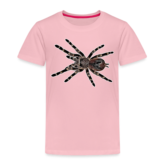 Kinder Basic T-Shirt Acanthoscurria geniculata - Hellrosa