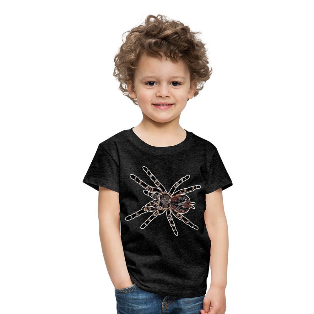 Kinder Basic T-Shirt Acanthoscurria geniculata - Anthrazit