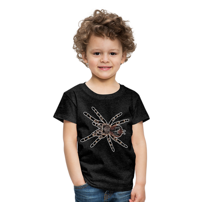 Kinder Basic T-Shirt Acanthoscurria geniculata - Anthrazit
