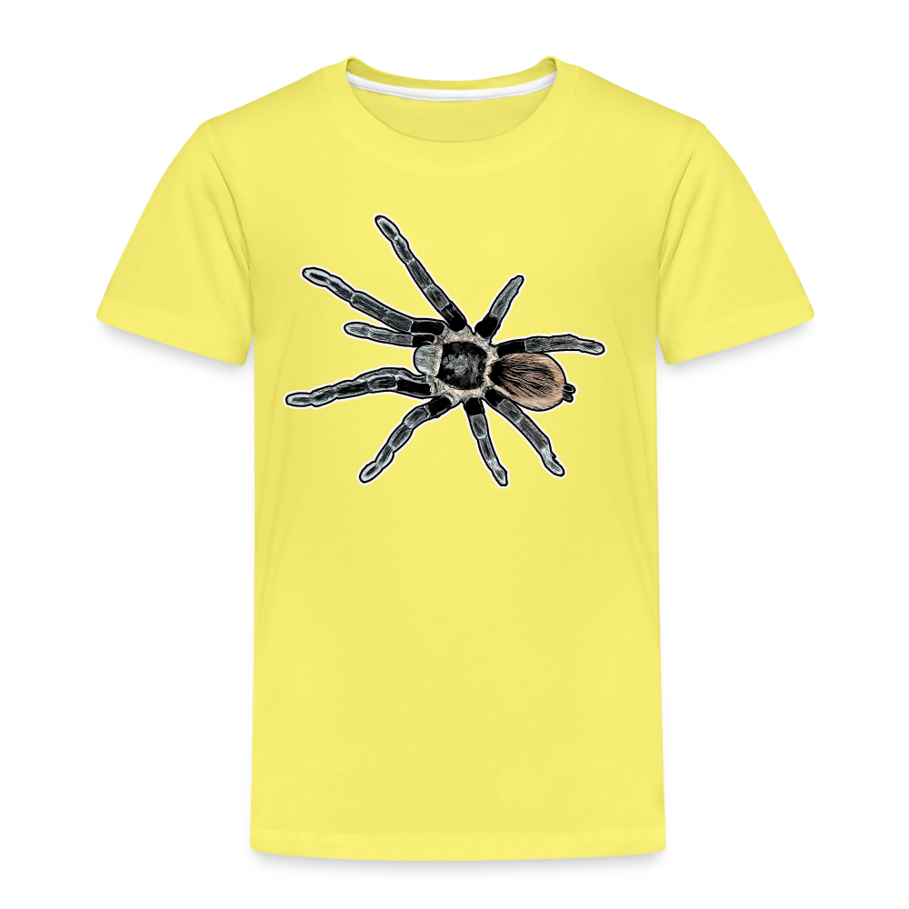 Kinder Basic T-Shirt Tliltocatl vagans - Gelb
