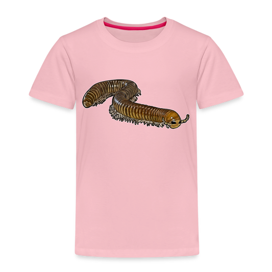Kinder Basic T-Shirt Telodeinopus aoutii - Hellrosa