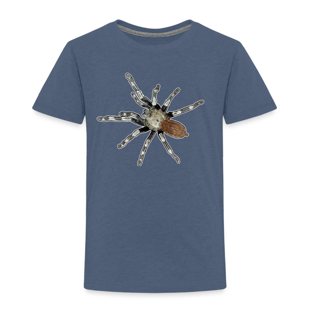 Kinder Basic T-Shirt Nhandu chromatus - Blau meliert