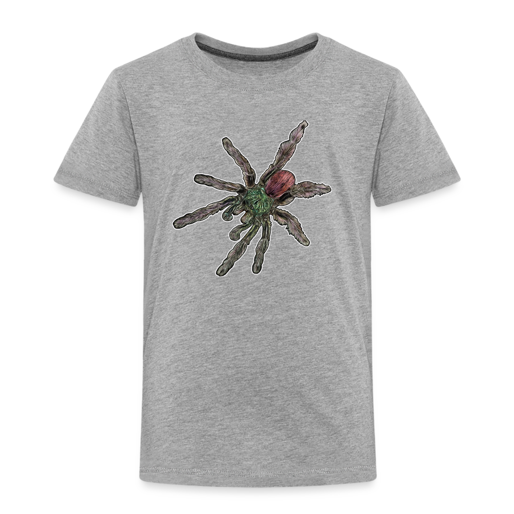 Kinder Basic T-Shirt Caribena versicolor - Grau meliert
