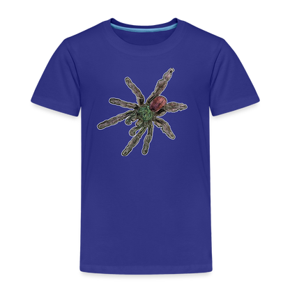 Kinder Basic T-Shirt Caribena versicolor - Königsblau