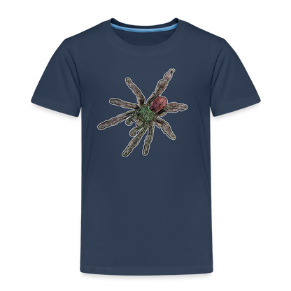 Kinder Basic T-Shirt Caribena versicolor - Navy