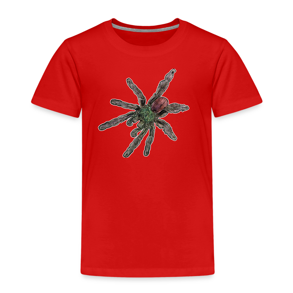 Kinder Basic T-Shirt Caribena versicolor - Rot