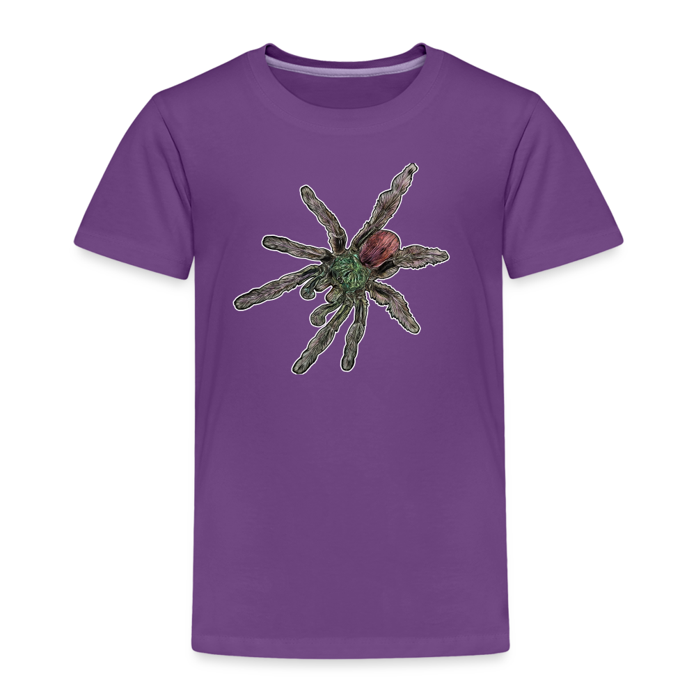 Kinder Basic T-Shirt Caribena versicolor - Lila
