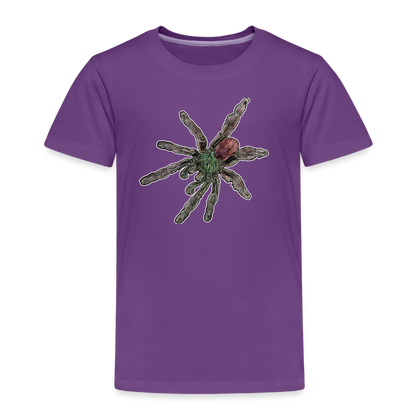 Kinder Basic T-Shirt Caribena versicolor - Lila