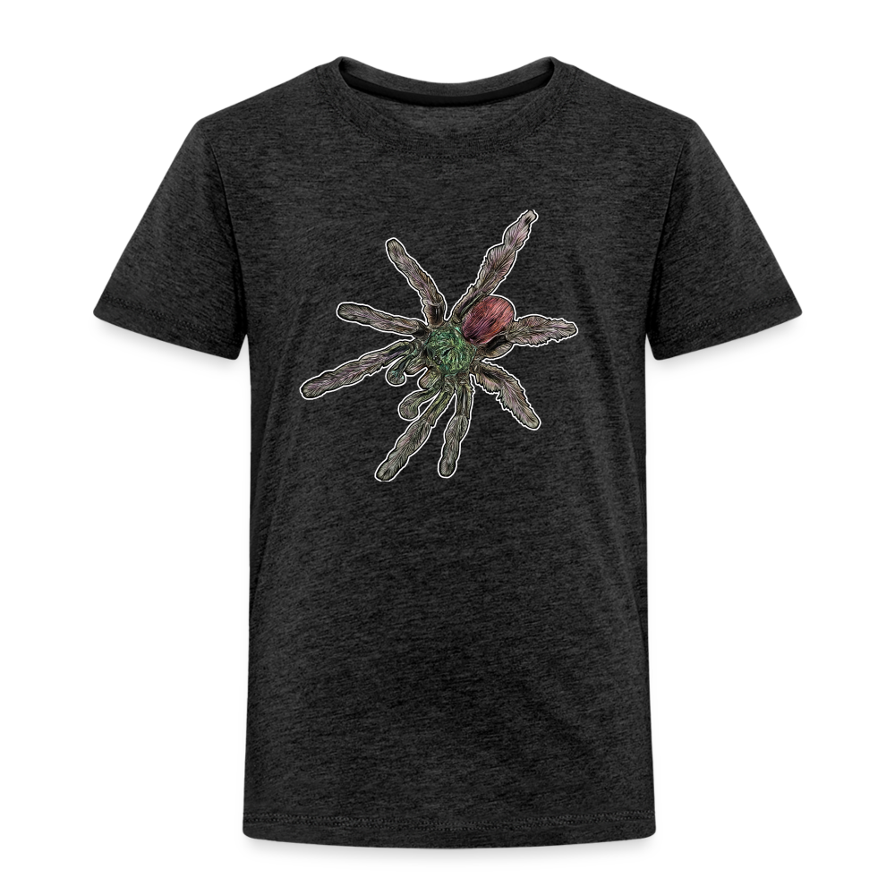 Kinder Basic T-Shirt Caribena versicolor - Anthrazit