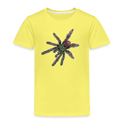 Kinder Basic T-Shirt Caribena versicolor - Gelb