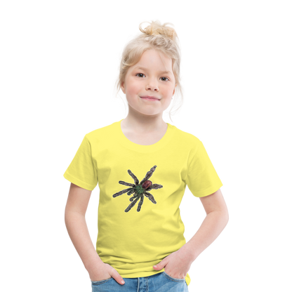 Kinder Basic T-Shirt Caribena versicolor - Gelb