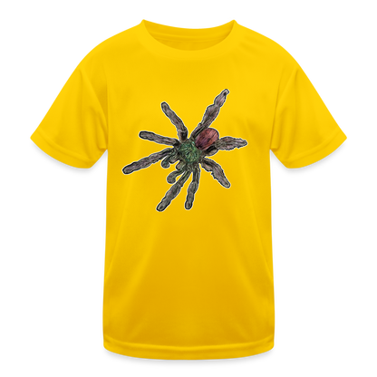 Kinder Funktions-T-Shirt Caribena versicolor - Eigelb