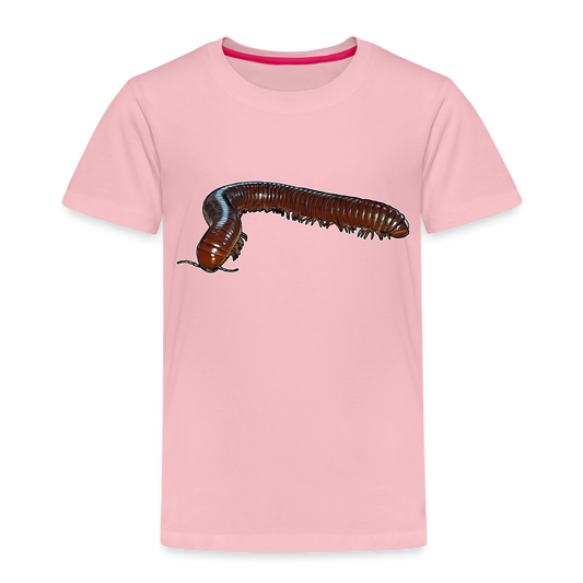 Kinder Basic T-Shirt Ophistreptus guineensis - Hellrosa
