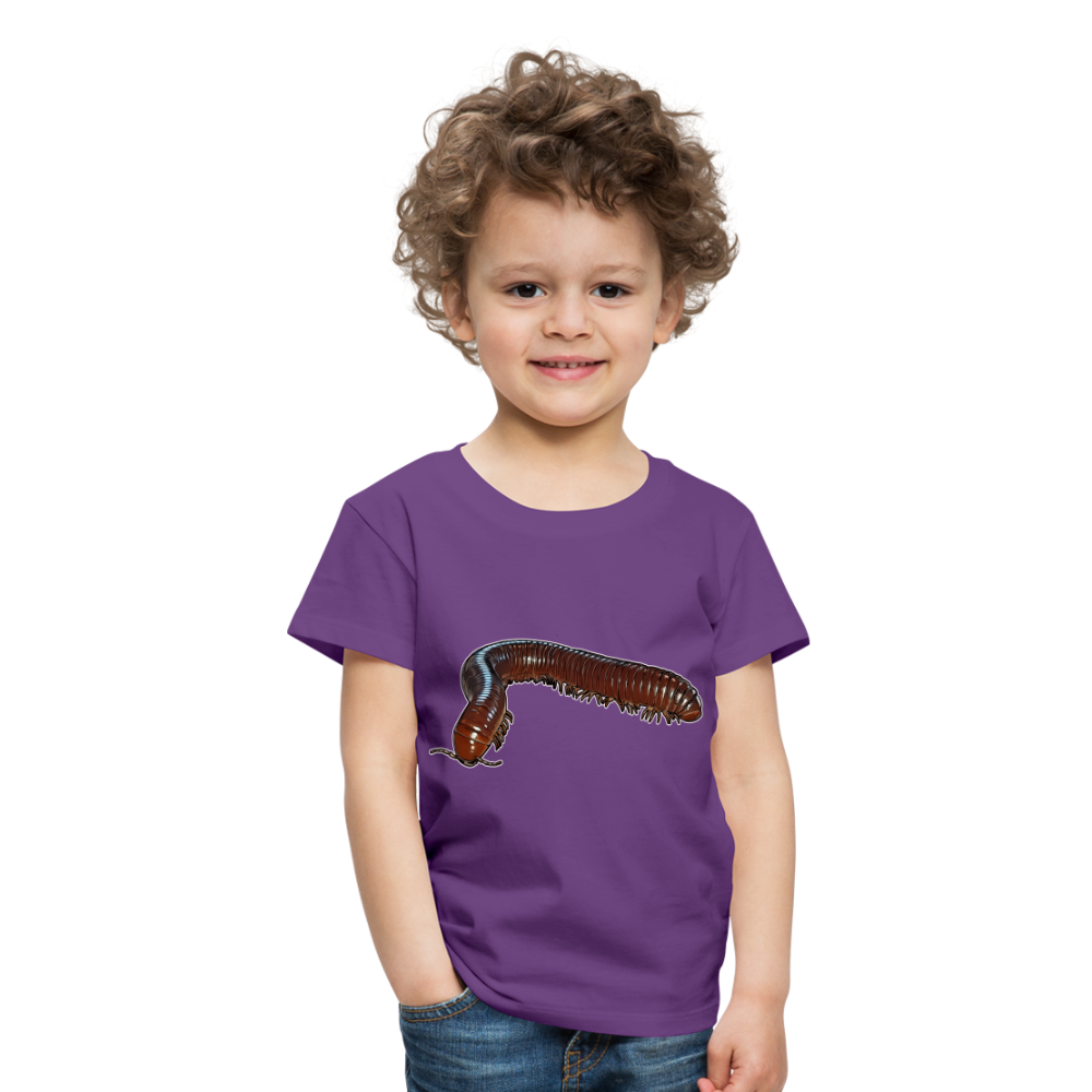 Kinder Basic T-Shirt Ophistreptus guineensis - Lila