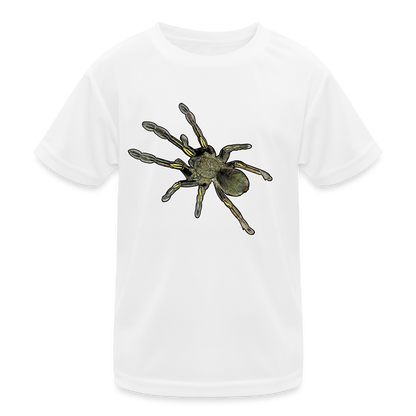 Kinder Funktions-T-Shirt Ephebopus murinus - weiß