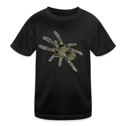 Kinder Funktions-T-Shirt Ephebopus murinus - Schwarz