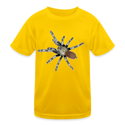 Kinder Funktions-T-Shirt Nhandu chromatus - Eigelb