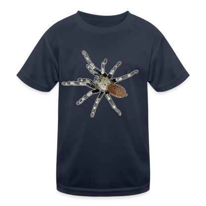 Kinder Funktions-T-Shirt Nhandu chromatus - Navy