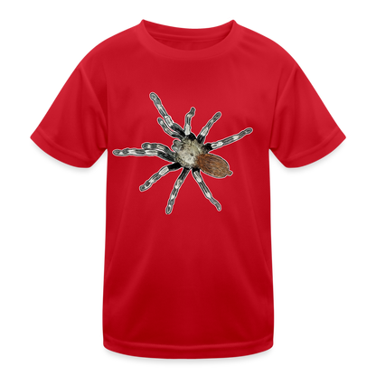 Kinder Funktions-T-Shirt Nhandu chromatus - Rot