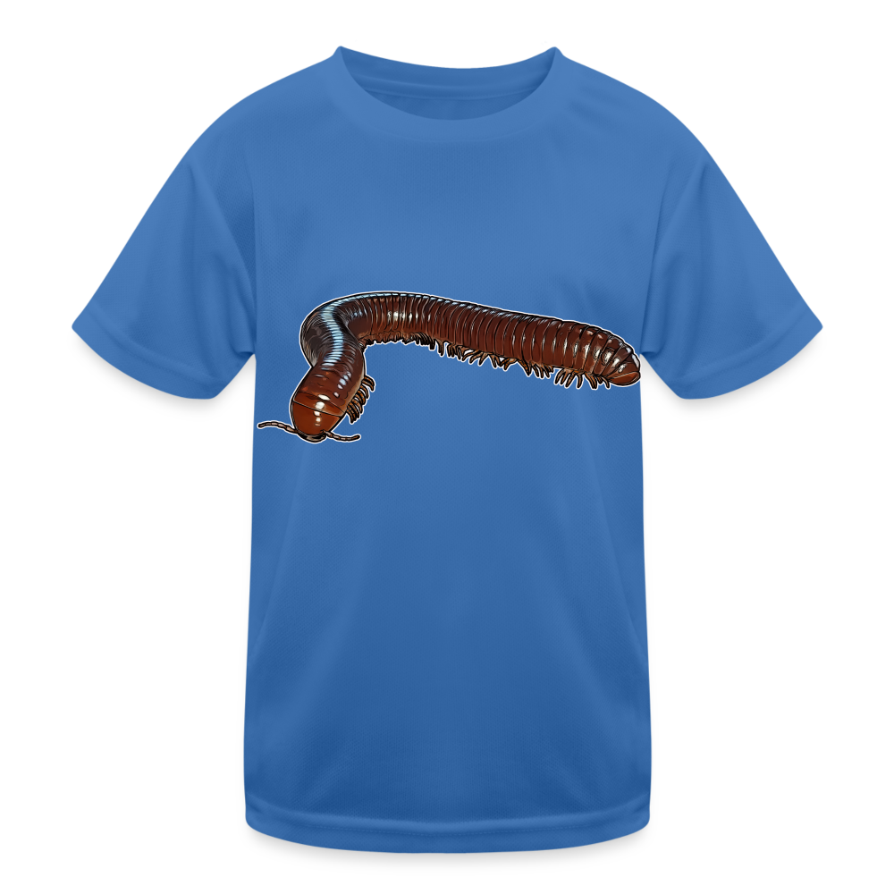 Kinder Funktions-T-Shirt Ophistreptus guineensis - Königsblau