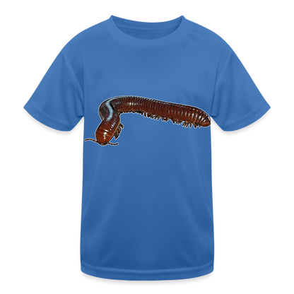 Kinder Funktions-T-Shirt Ophistreptus guineensis - Königsblau
