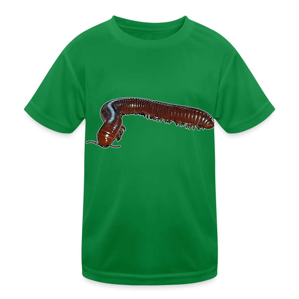 Kinder Funktions-T-Shirt Ophistreptus guineensis - Kelly Green