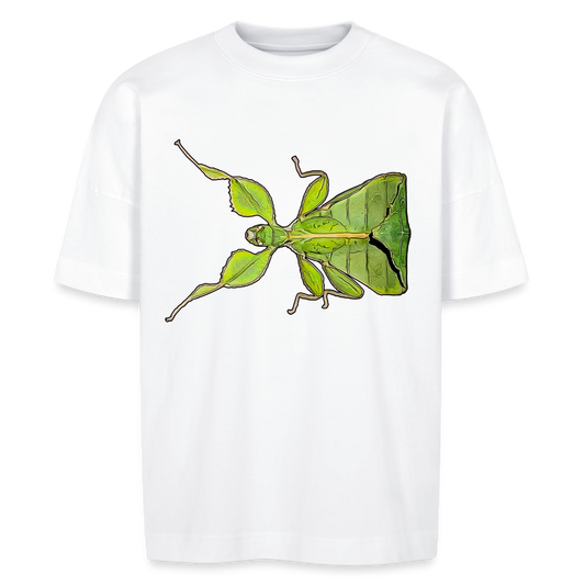 Unisex Stanley & Stella Oversize Bio-T-Shirt Phyllium philippinicum female - weiß