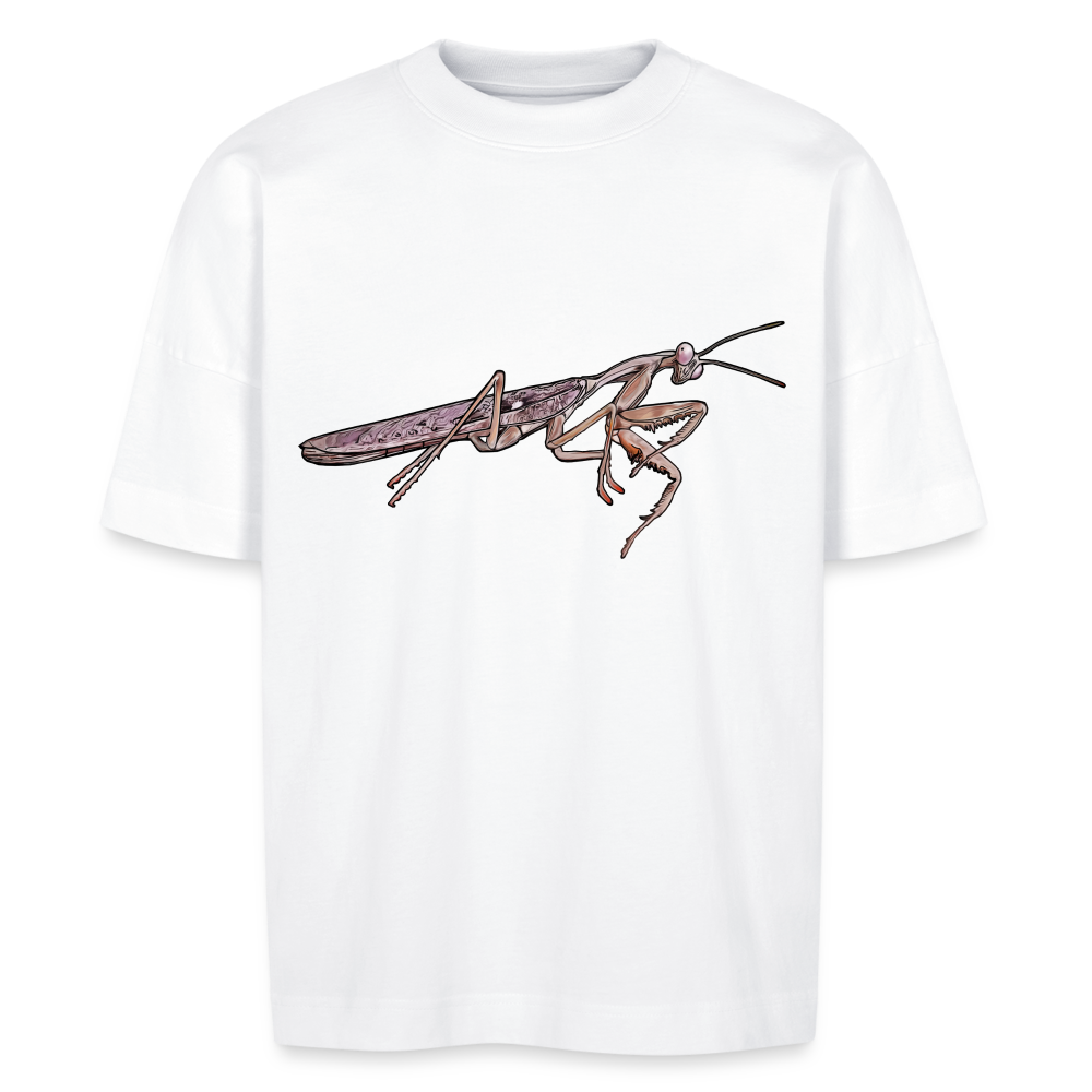 Unisex Stanley & Stella Oversize Bio-T-Shirt Rhombodera kirbyi male - weiß