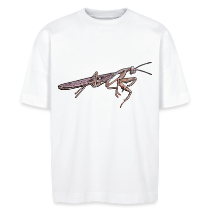 Unisex Stanley & Stella Oversize Bio-T-Shirt Rhombodera kirbyi male - weiß