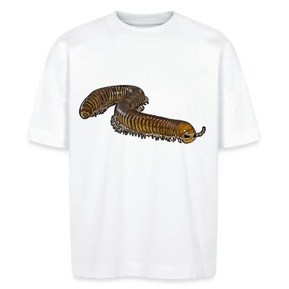 Unisex Stanley & Stella Oversize Bio-T-Shirt Telodeinopus aoutii - weiß