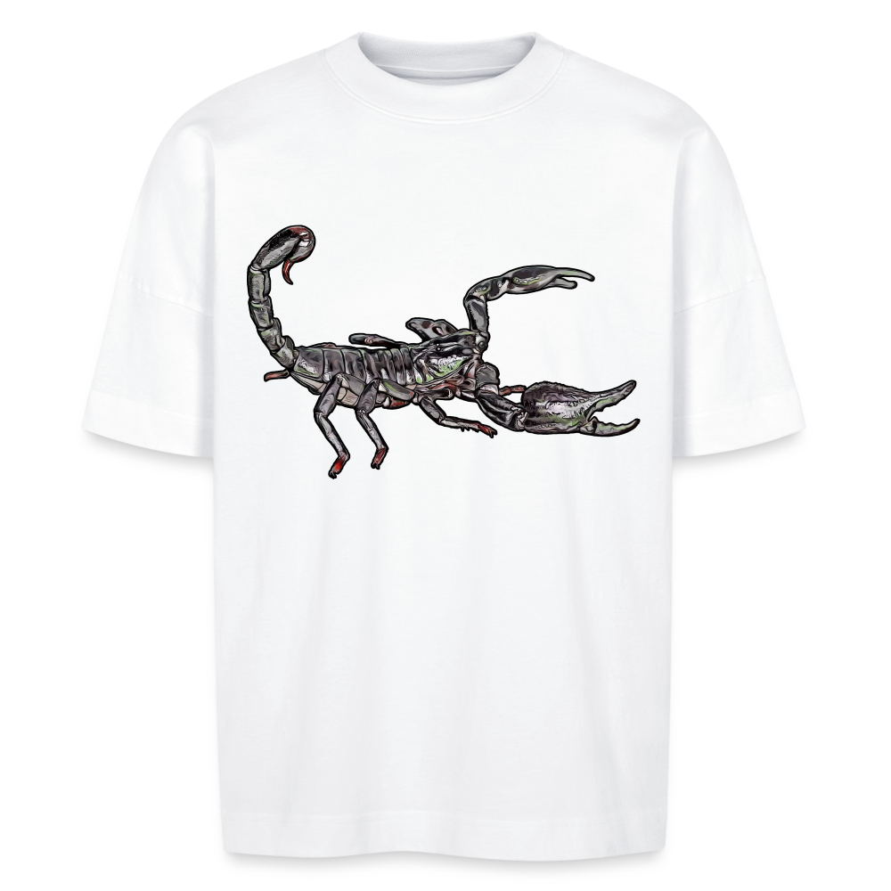 Unisex Stanley & Stella Oversize Bio-T-Shirt Heterometrus silenus - weiß