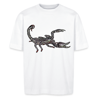 Unisex Stanley & Stella Oversize Bio-T-Shirt Heterometrus silenus - weiß