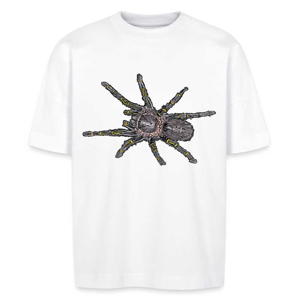 Unisex Stanley & Stella Oversize Bio-T-Shirt Grammostola pulchripes - weiß
