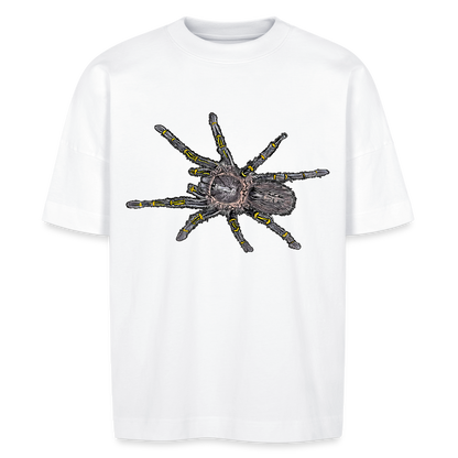 Unisex Stanley & Stella Oversize Bio-T-Shirt Grammostola pulchripes - weiß