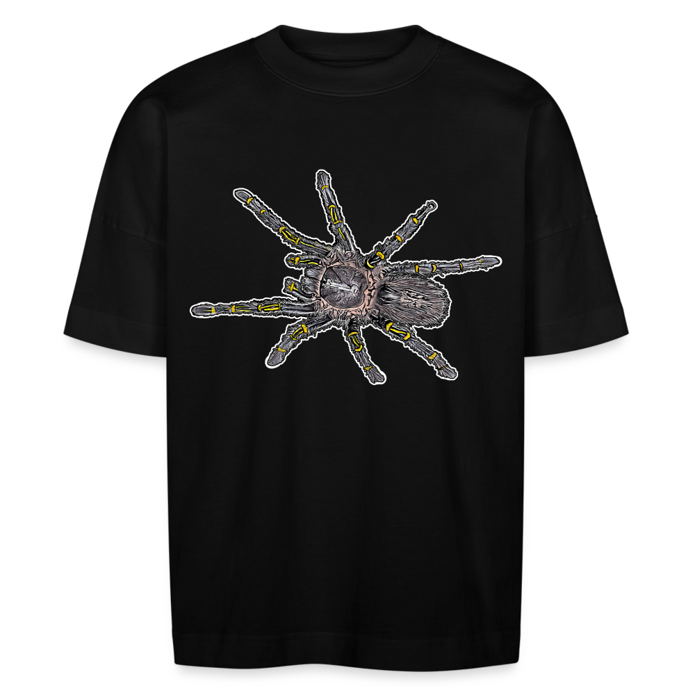 Unisex Stanley & Stella Oversize Bio-T-Shirt Grammostola pulchripes - Schwarz