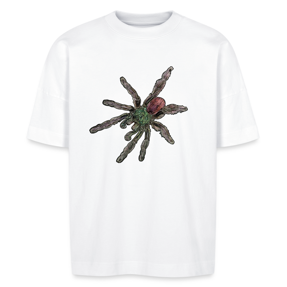 Unisex Stanley & Stella Oversize Bio-T-Shirt Caribena versicolor - weiß