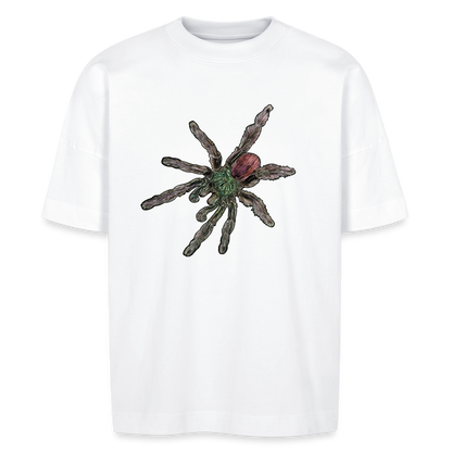 Unisex Stanley & Stella Oversize Bio-T-Shirt Caribena versicolor - weiß