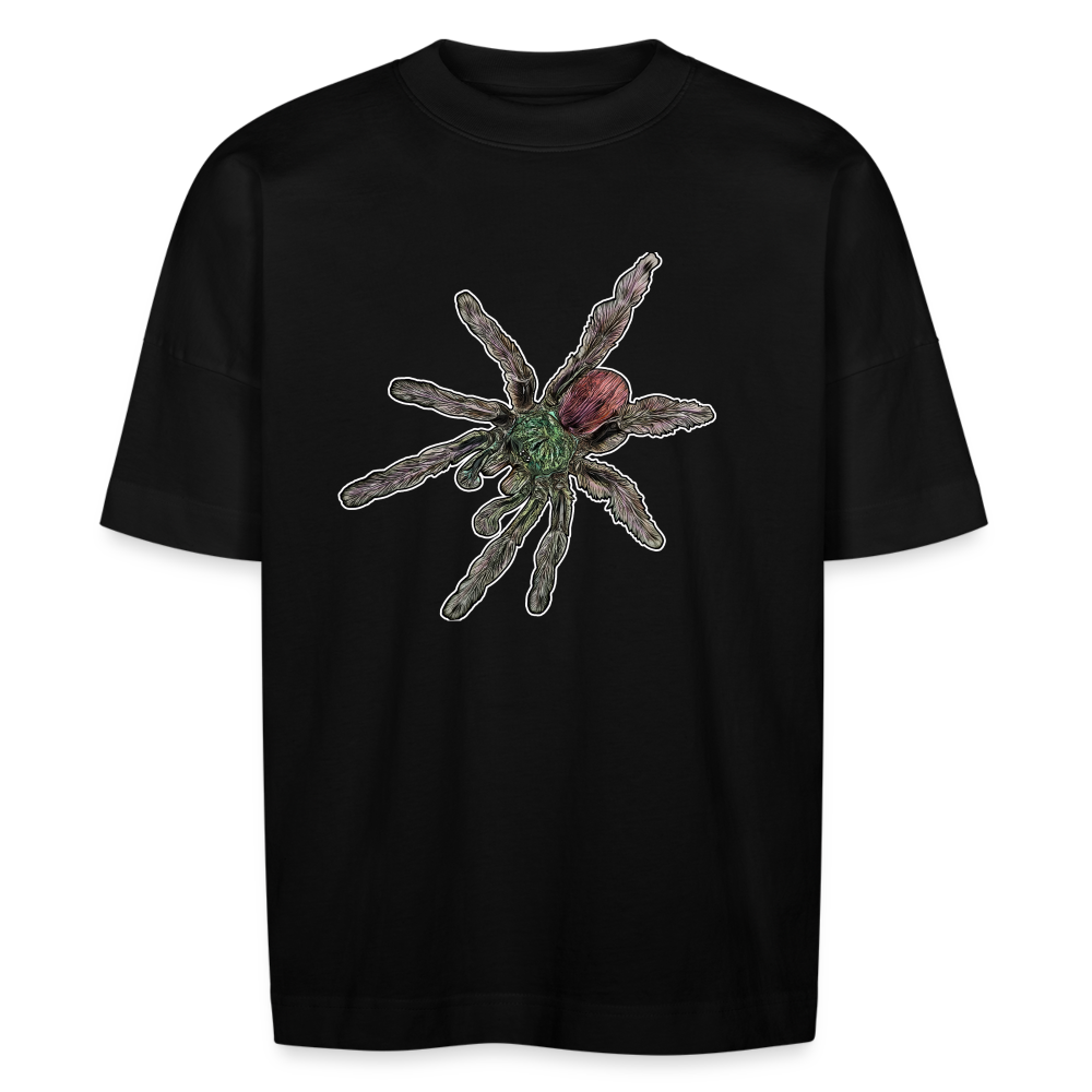 Unisex Stanley & Stella Oversize Bio-T-Shirt Caribena versicolor - Schwarz