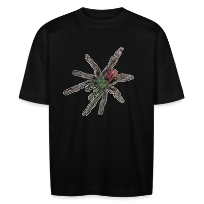 Unisex Stanley & Stella Oversize Bio-T-Shirt Caribena versicolor - Schwarz