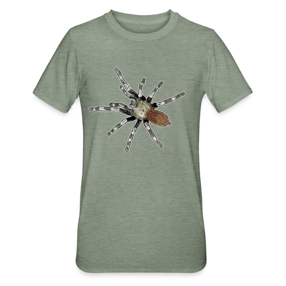Unisex T-Shirt Nhandu chromatus - Militärgrün meliert