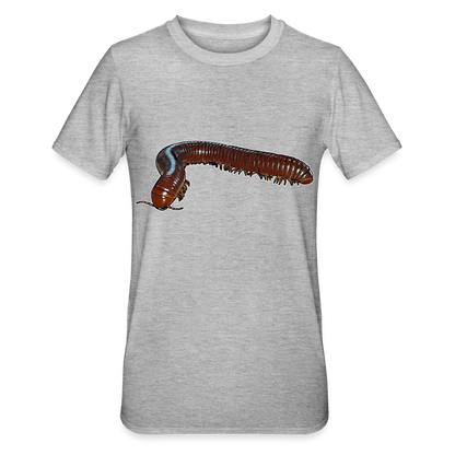 Unisex T-Shirt Ophistreptus guineensis - Grau meliert