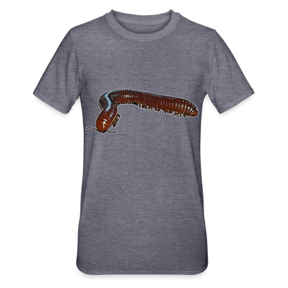 Unisex T-Shirt Ophistreptus guineensis - Navy meliert