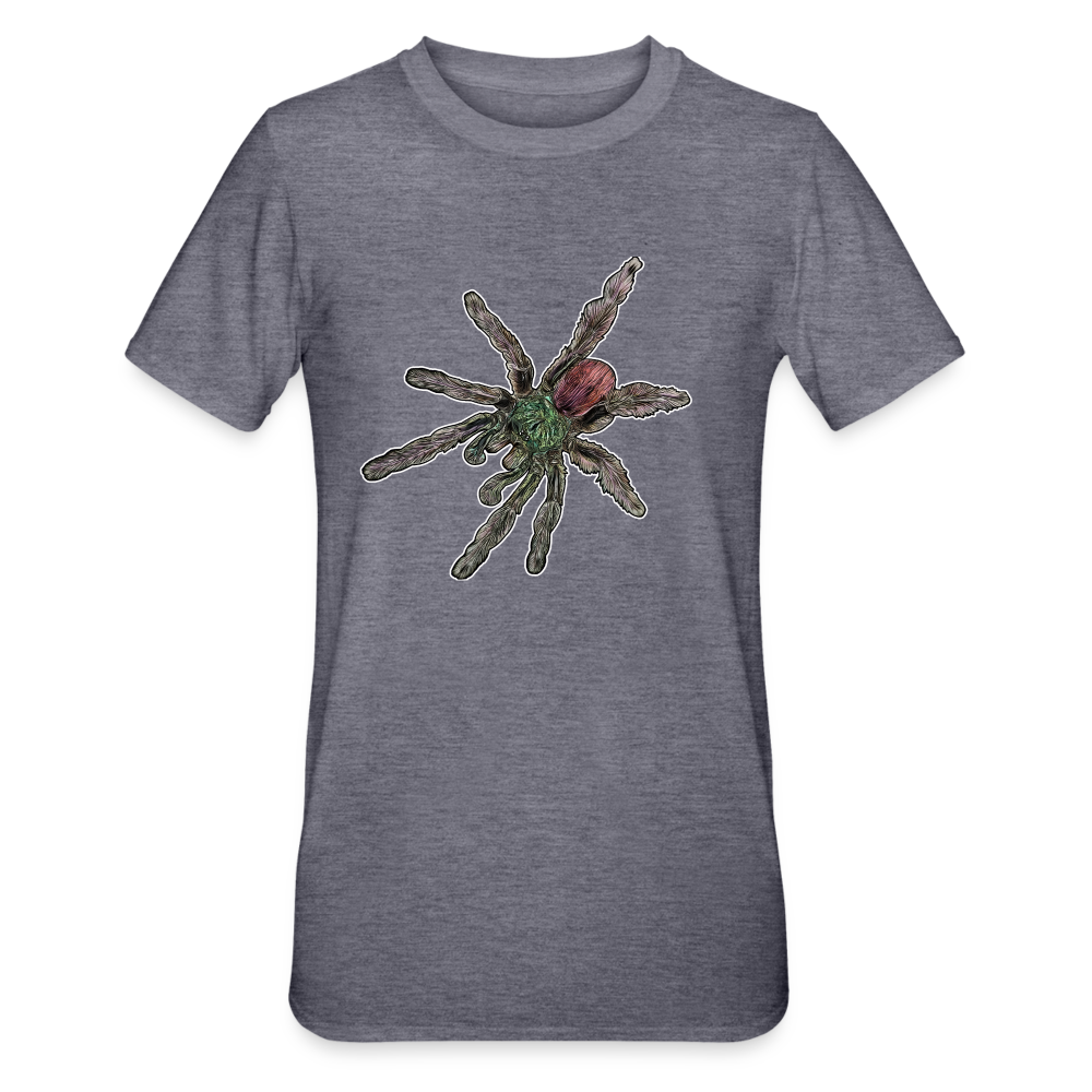 Unisex T-Shirt Caribena versicolor - Navy meliert