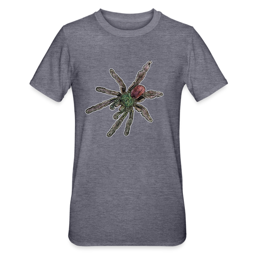 Unisex T-Shirt Caribena versicolor - Navy meliert